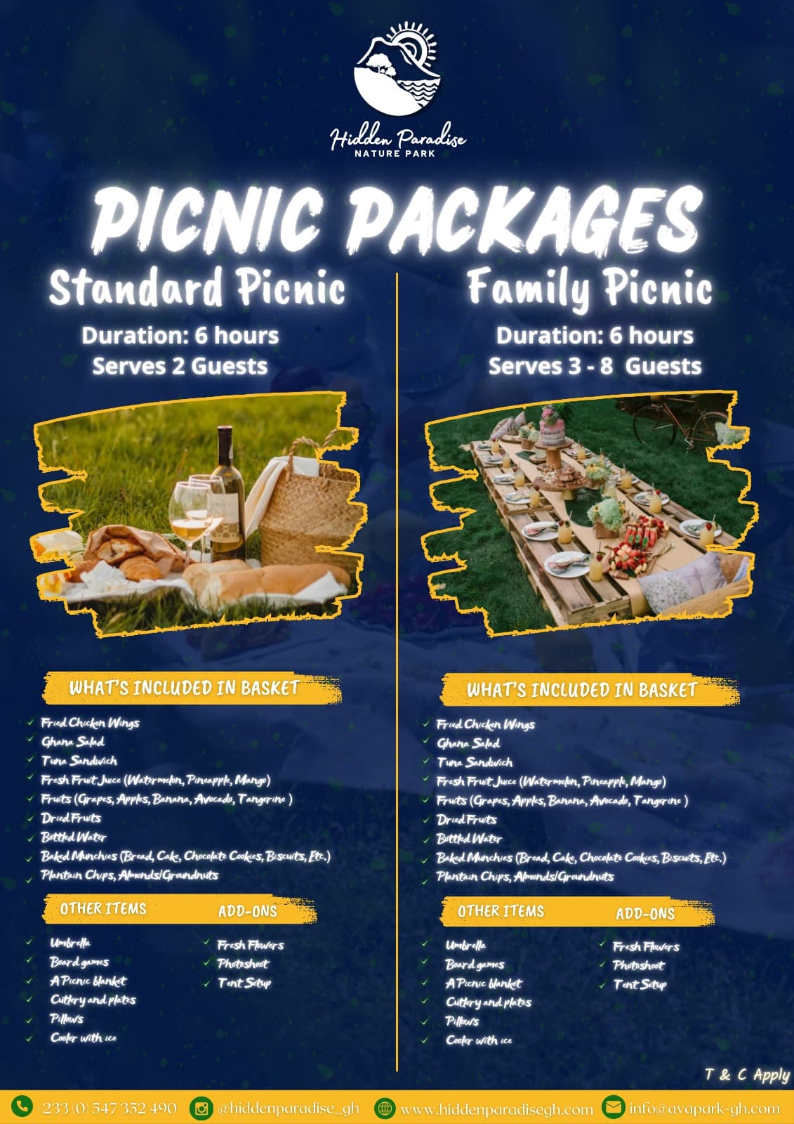 Picnic Packages